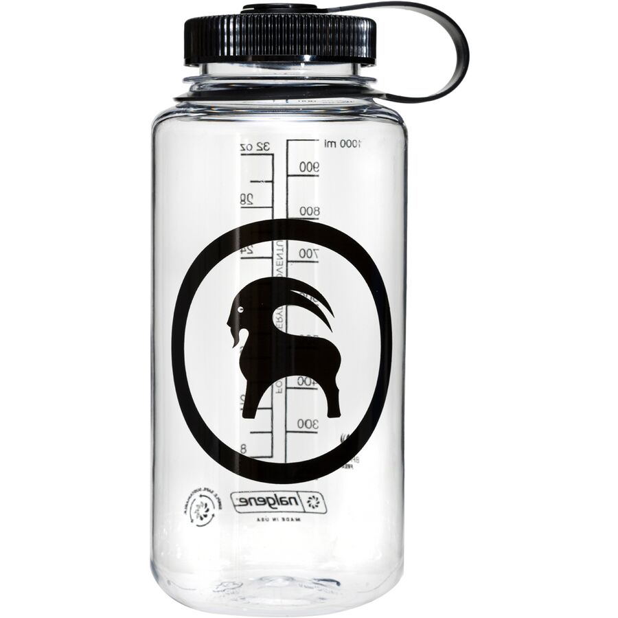 x Nalgene Goat Logo 32oz Wide Mouth Sustain Bottle